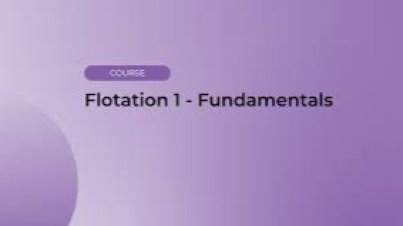 Flotation Techniques Training Course