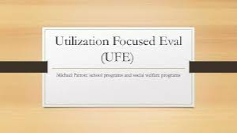 Utilization-Focused Evaluation UFE Training Course